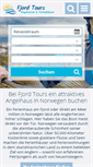 Mobile Screenshot of fjord-tours.eu